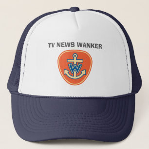 Boné Âncora de notícias engraçada da TV