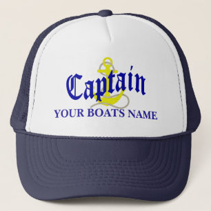 Boné Âncora dos capitães de barcos