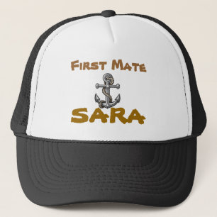 Boné âncora-tatuagem, primeiro companheiro, Sara