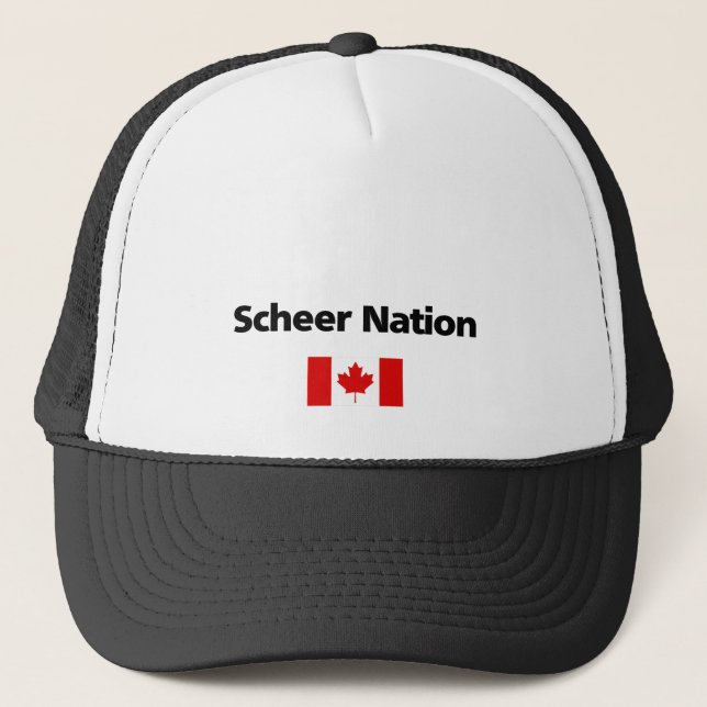 Boné Andrew Scheer Nation Conservador Flag Canadiano (Frente)