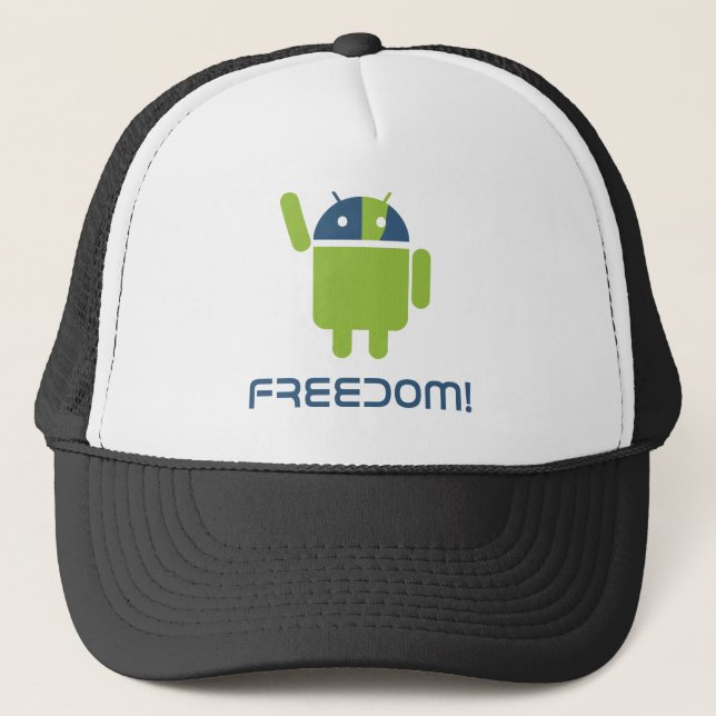 Boné Android=Freedom (Frente)
