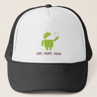 Boné android > maçã (chapéu do camionista)