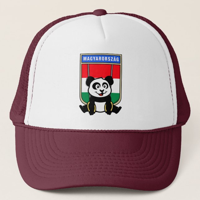 Boné Anéis Hungria Panda (Frente)