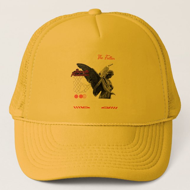 Boné Angel maximalista Trucker Hat (Frente)