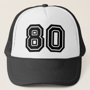 Boné Aniversário clássico de 80