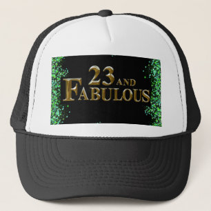 Boné Aniversário de 23 anos 