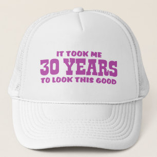 Boné Aniversário de 30 anos