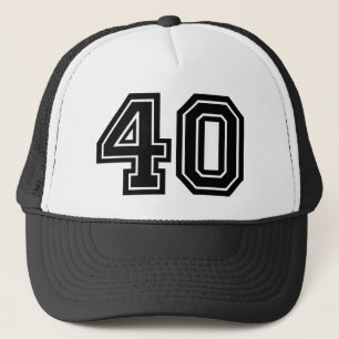 Boné Aniversário de 40 anos