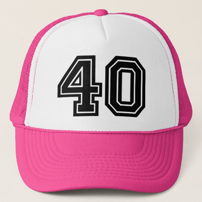Boné aniversário de 40 anos (Frente)