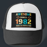 Boné aniversário de 40 anos Incrível Desde 1982<br><div class="desc">aniversário de 40 anos Incrível Desde 1982</div>