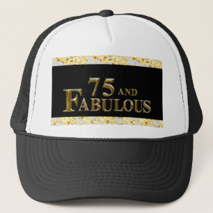 Boné Aniversário de 75 anos