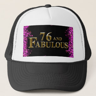 Boné Aniversário de 76 anos