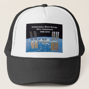 Boné Aniversário do ISS da estação espacial