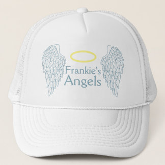 Boné Anjo Branco e Dourado Chapéu de Cavaleiro