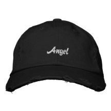 Anjo Estampado Mulheres Garota Lindo-Chapéu Ajustá