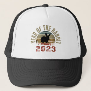 BONÉ ANO DO COELHO DE 2023