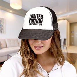 Boné Ano Leap Nascer de aniversário fevereiro 29 Dia do