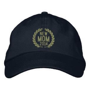 Boné Ano personalizável para o bordado de novos louros