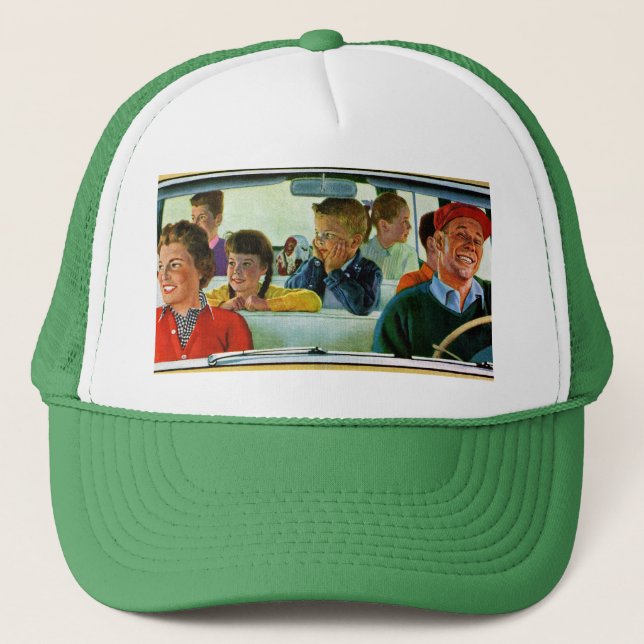 Boné Antes, durante & após do piquenique (Frente)