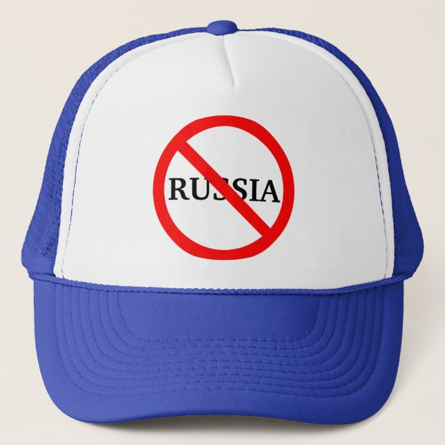 Boné Anti-Rússia (Frente)