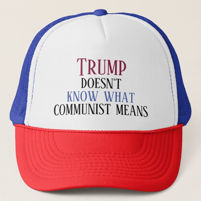 Boné Anti-Trump (Frente)