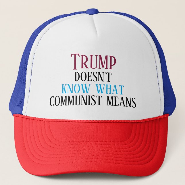 Boné Anti-Trump (Frente)