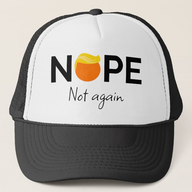 Boné Anti-Trump - Não, Não Mais Eu (Frente)