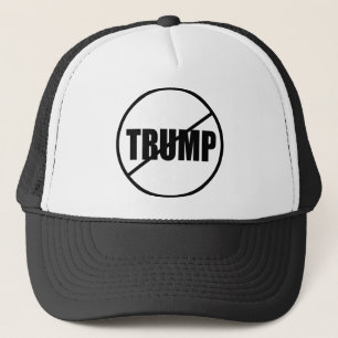 Boné Anti Trump sem trunfo personalizado