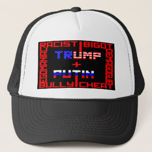 Boné Anti trunfo+Putin