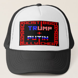 Boné Anti trunfo+Putin