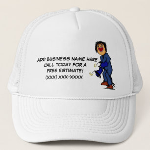 Boné Anúncio para soldadura profissional