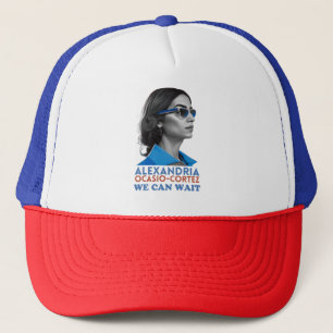 Boné AOC Alexandria Ocasio Cortez Não podemos esperar
