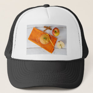 Boné Aplausos com canela e colher de laranja