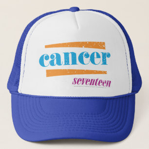 Boné Aqua do cancer