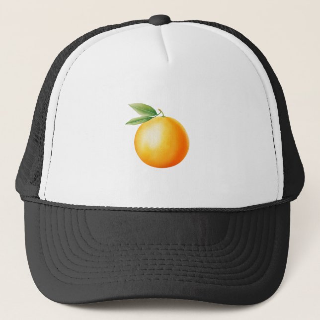 Boné Aquarela Laranja (Frente)