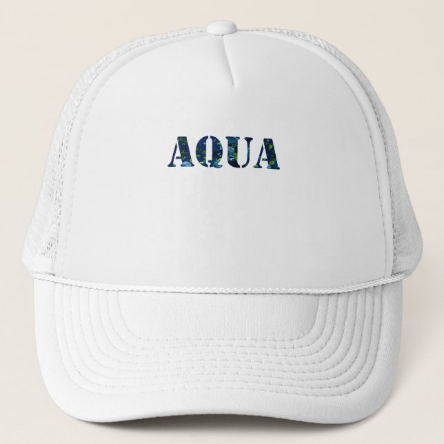 Boné Aquário de Planeta Aquático Peixes (Frente)