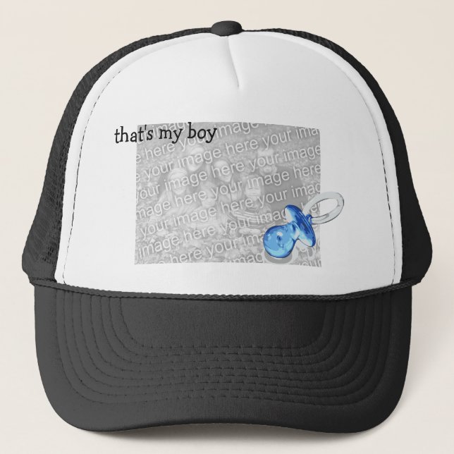 Boné Aquele é meu menino! -- Customizável (Frente)