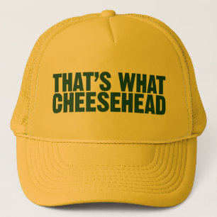 Boné Aquele é que chapéu de Cheesehead