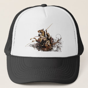 Boné Aragorn Ancando uma Colagem de Vetor de Cavalo