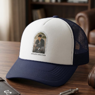 Boné Arco de Foto Personalizada de Bebê para o Dia dos 