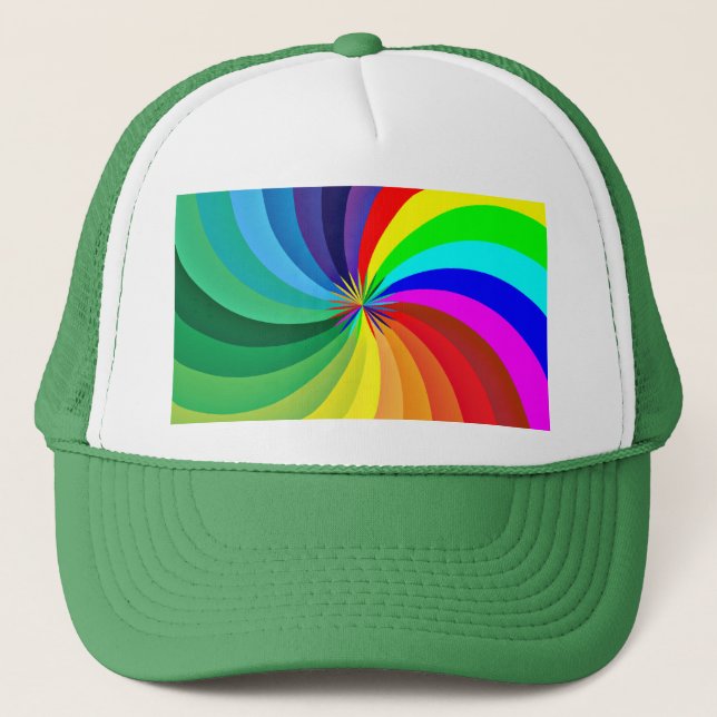 Boné Arco-Íris Colorido Mandala-46556 (Frente)