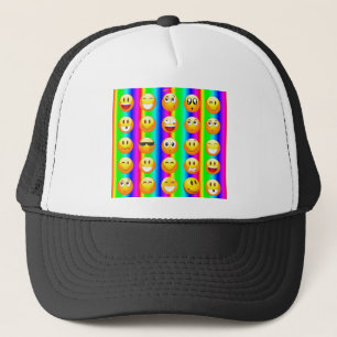 Boné arco-íris emoji