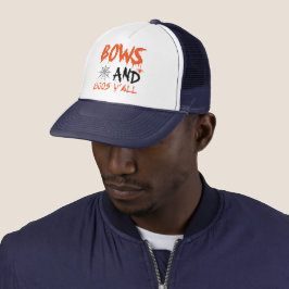 Boné Arcos bonitos Boos Y'all Halloween