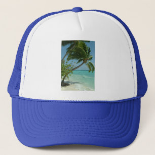 Boné Areia de Praia Tropical Sol Água Ondas do Oceano A