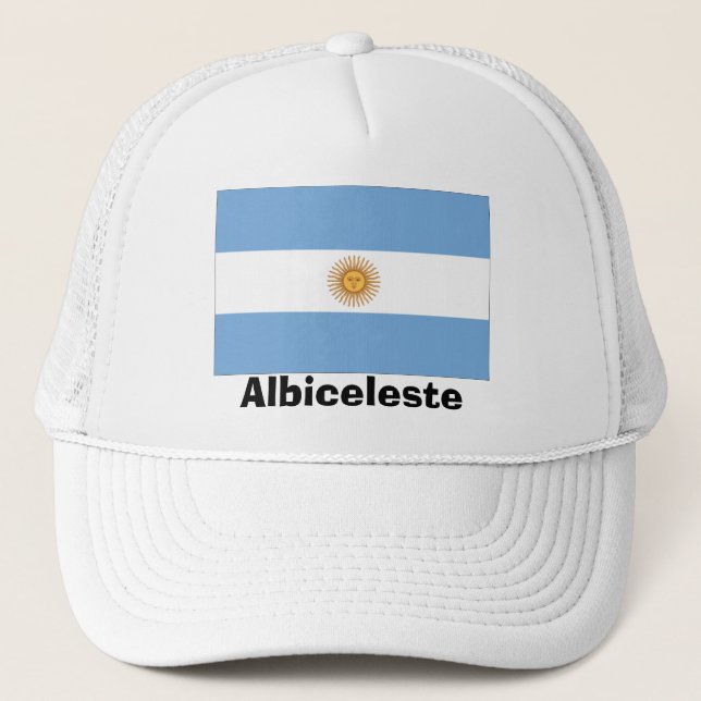 Boné Argentina "Albiceleste" (Frente)