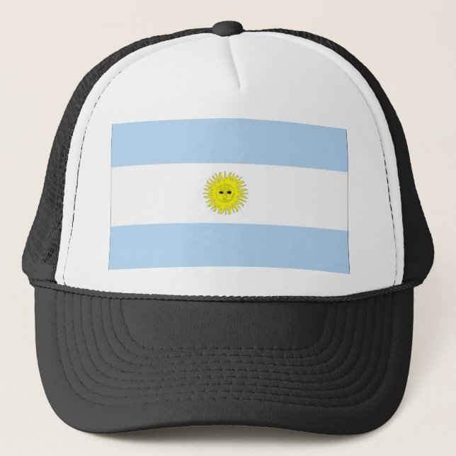 Boné Argentina-bandeira (Frente)