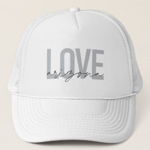 Boné Arizona de amor simples, moderna, urbana, legal de