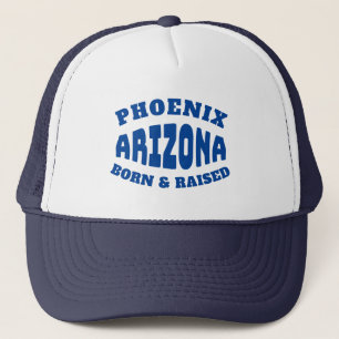 Boné Arizona Phoenix e chapéu de caminhoneiro criado