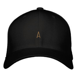 Boné Armário com Monograma 'A' Personalizado e Sofistic
