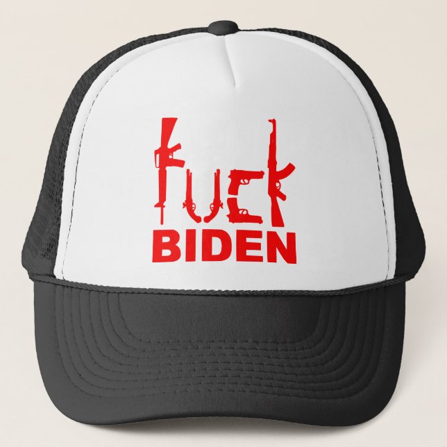 Boné Armas F**|< Biden #USAPatriotGraphics © (Frente)